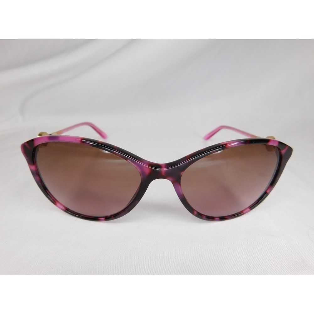 Versace Purple Tortoise Shell Logo Sunglasses - image 7